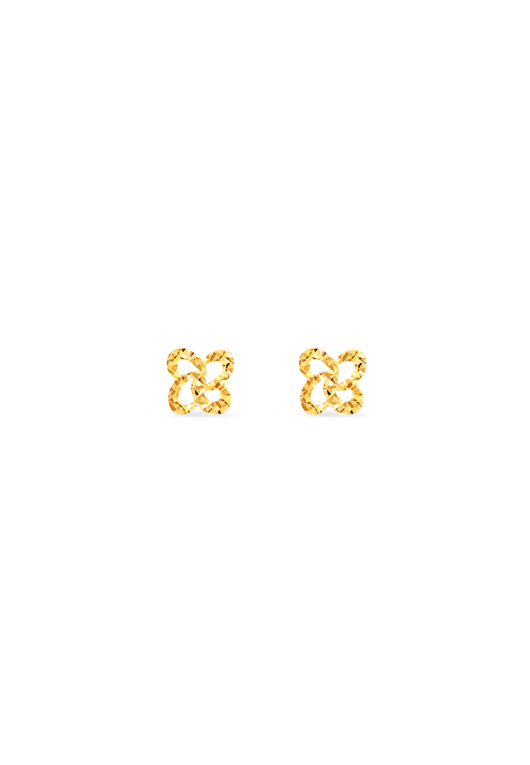 MJ Jewellery 375/9K Gold Earrings S153