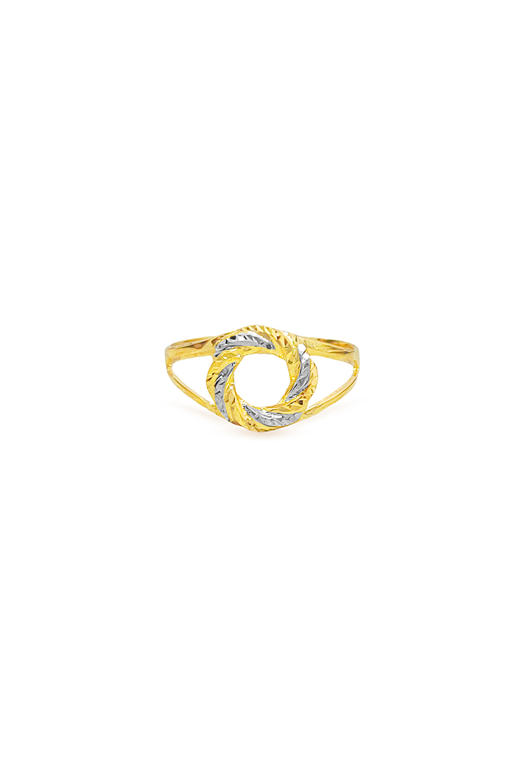 MJ Jewellery 375/9K Gold Donut Ring C19