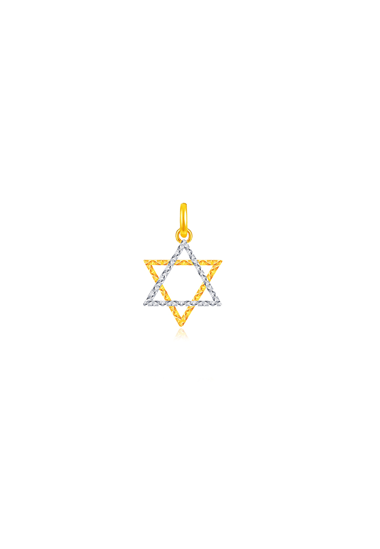 MJ Jewellery 375/9K Gold Star Pendant B156