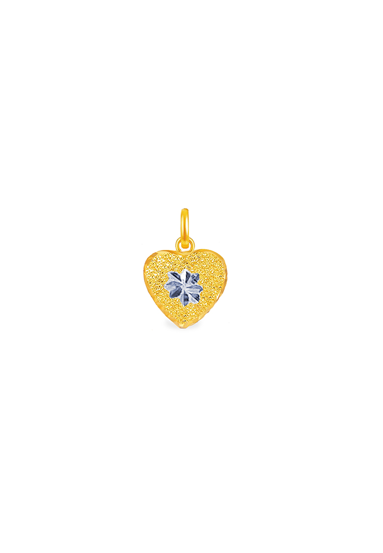 MJ Jewellery 375/9K Gold Love Pendant B250 (L Size)