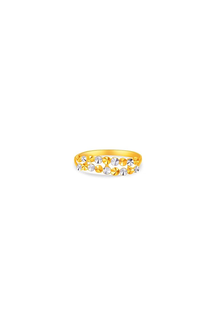 MJ Jewellery 375/9K Gold Minimalist Ring C33