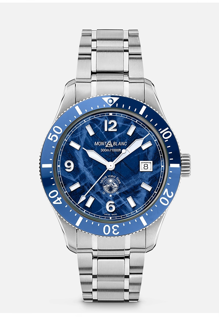 Montblanc 1858 ICED SEA AUTOMATIC MEN WATCH WATCH 41mm (129369)