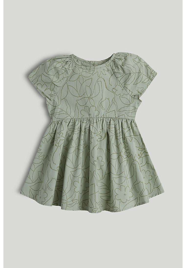 Mothercare Green Cotton Dress