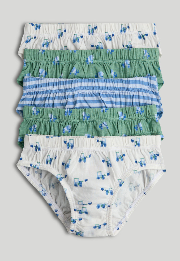 Mothercare 5 Pack Truck Briefs