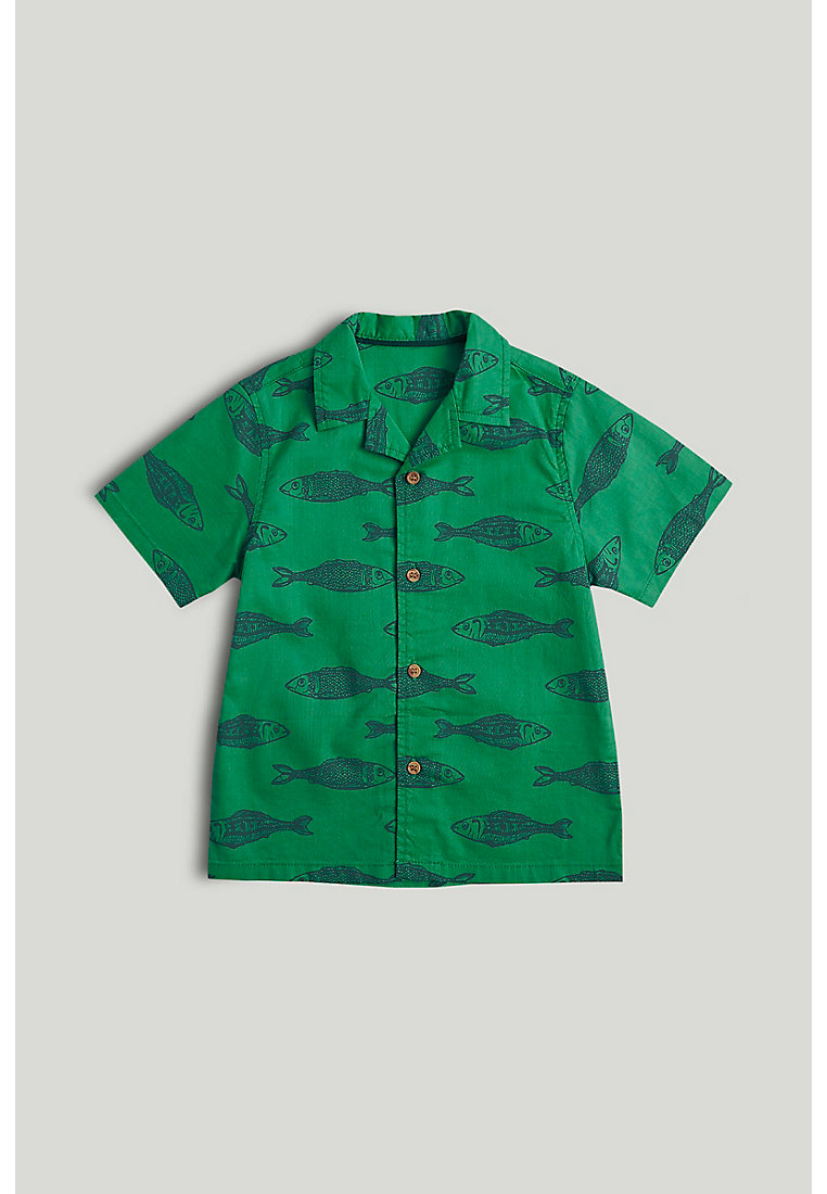 Mothercare Green Fish Shirt