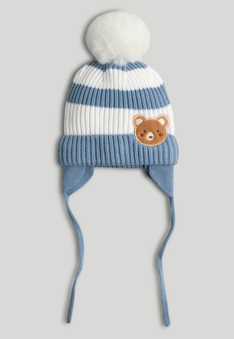Mothercare Knitted Trapper Baby Hat