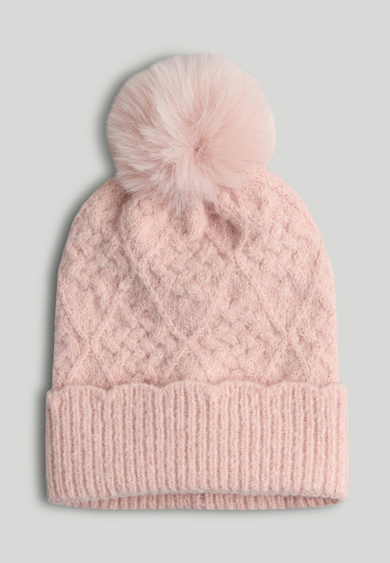 Mothercare Pink Beanie Hat