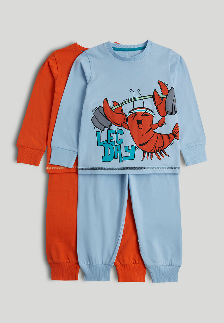 Mothercare Sport Pyjamas - 2 Pack