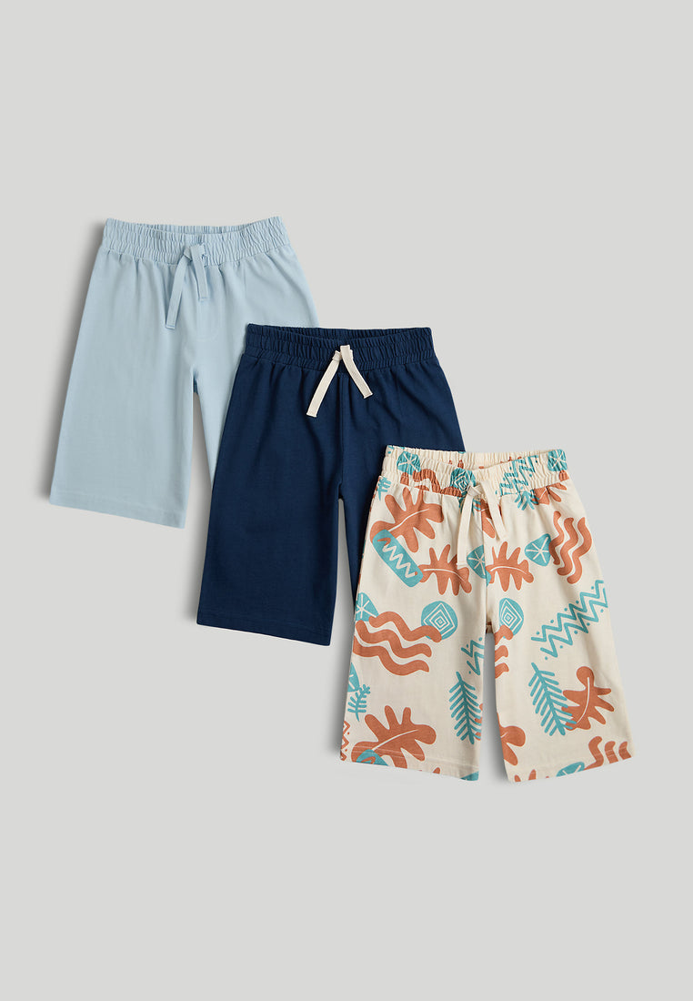 Mothercare 3 Pack Jersey Shorts