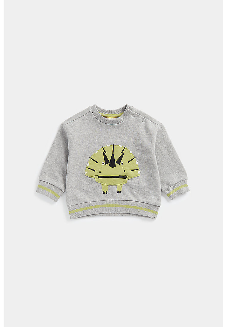 Mothercare Grey Dinosaur Sweat Top