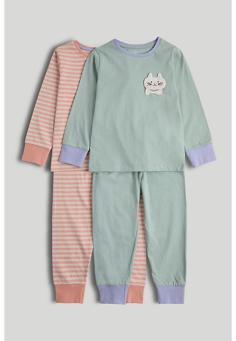 Mothercare 2 Pack Bunny Pyjamas