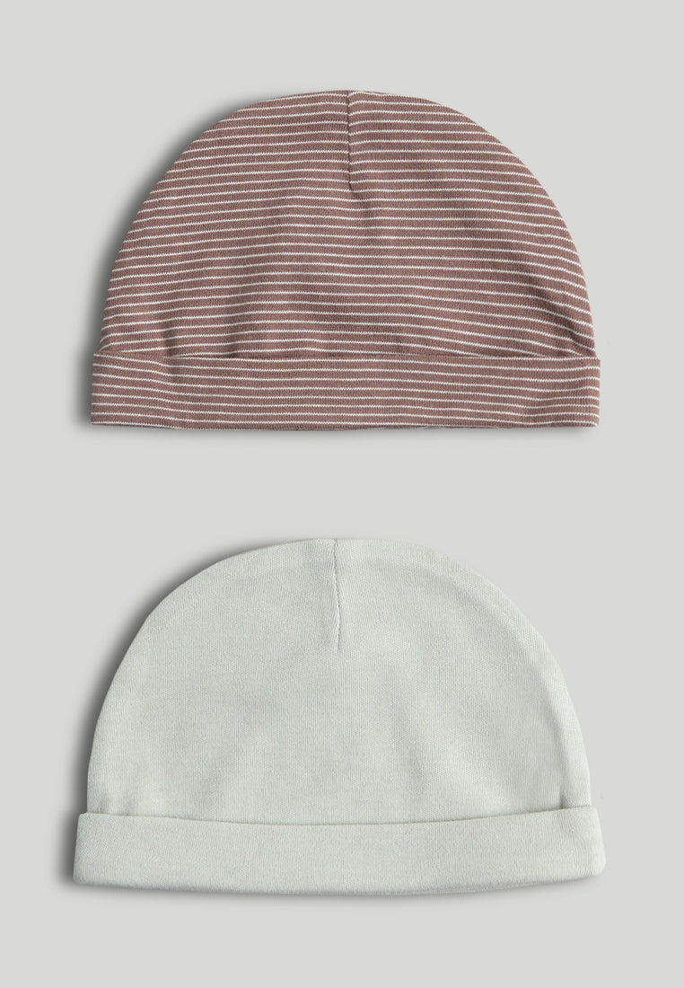 Mothercare 2 Pack My First Baby Hats