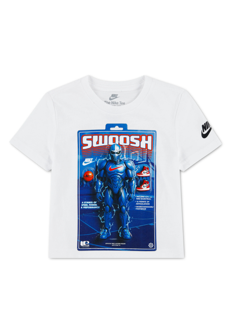 Nike Boys Swoosh Action Figure T-Shirt (Toddler)