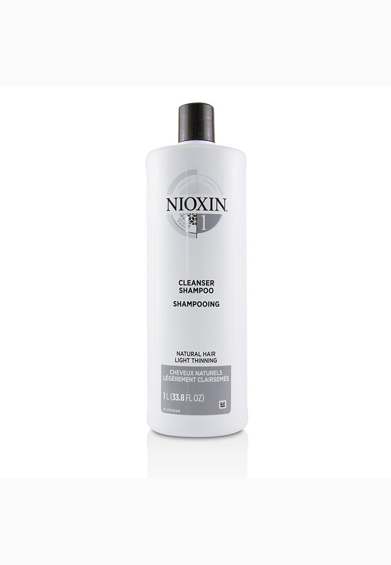 Nioxin NIOXIN - Derma Purifying System 1 Cleanser Shampoo (Natural Hair, Light Thinning) 1000ml/33.8