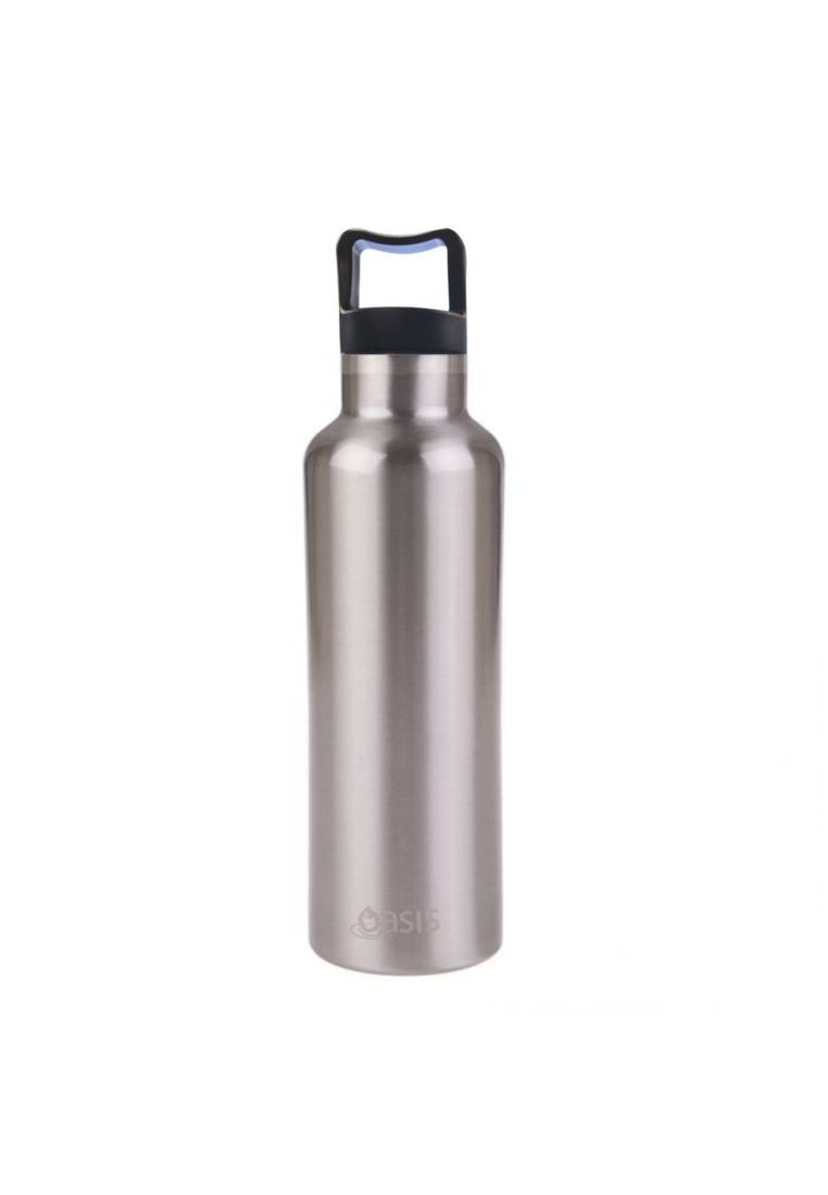 Oasis Oasis Stainless Steel Insulated Water Bottle with Handle 750ML - Silver