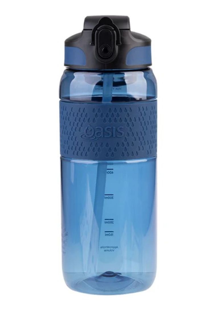 Oasis Oasis Tritan Sports Bottle With Sipper Straw 800ML - Blue Ocean