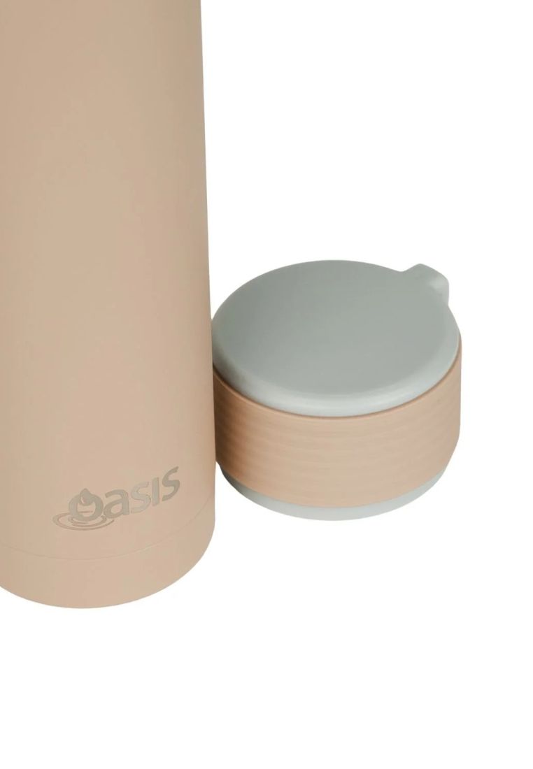 Oasis Oasis Bottle Cap For Skinny Mini Insulated Water Bottle 250ML - Latte