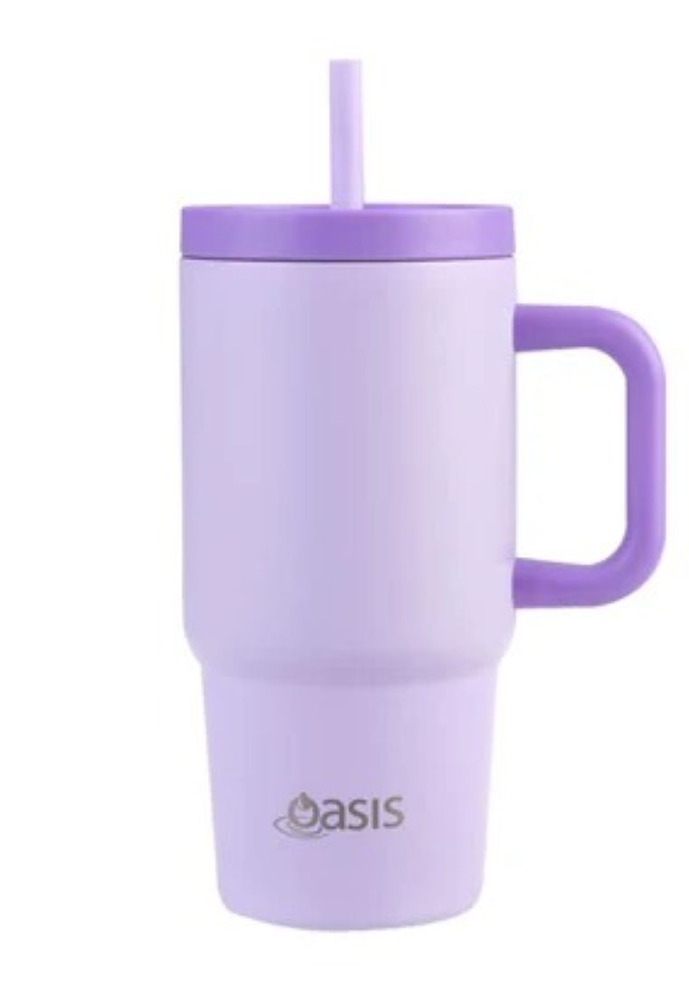 Oasis Oasis Stainless Steel Insulated Mini Commuter Travel Tumbler 700ML - Lilac