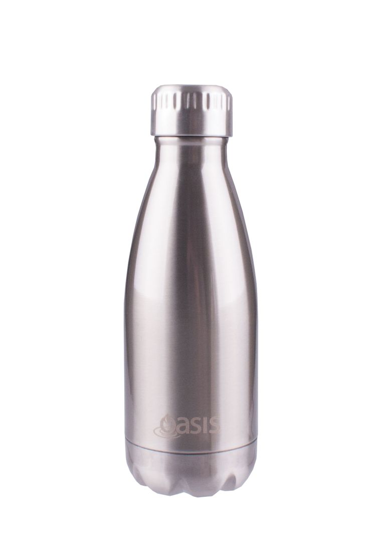 Oasis Oasis Stainless Steel Insulated Water Bottle 350ML - Silver