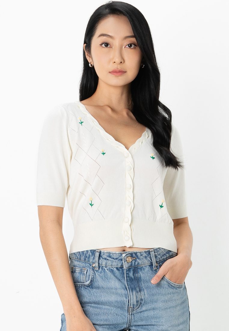 ONLY Cabling Knit Cardigan