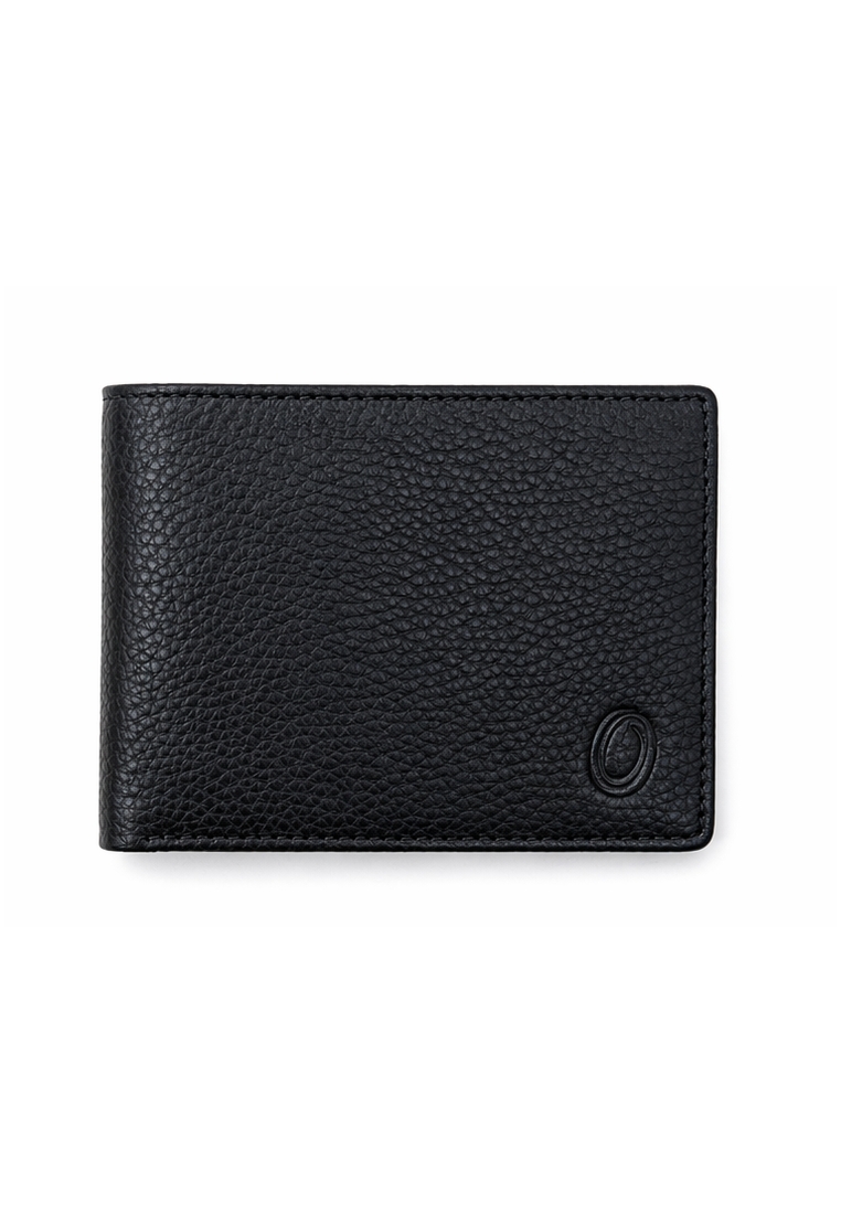 Oxhide Wallet for Men with coin pouch-Minimalist Wallet -Full Grain Leather Wallet-Slim Wallet BlacK