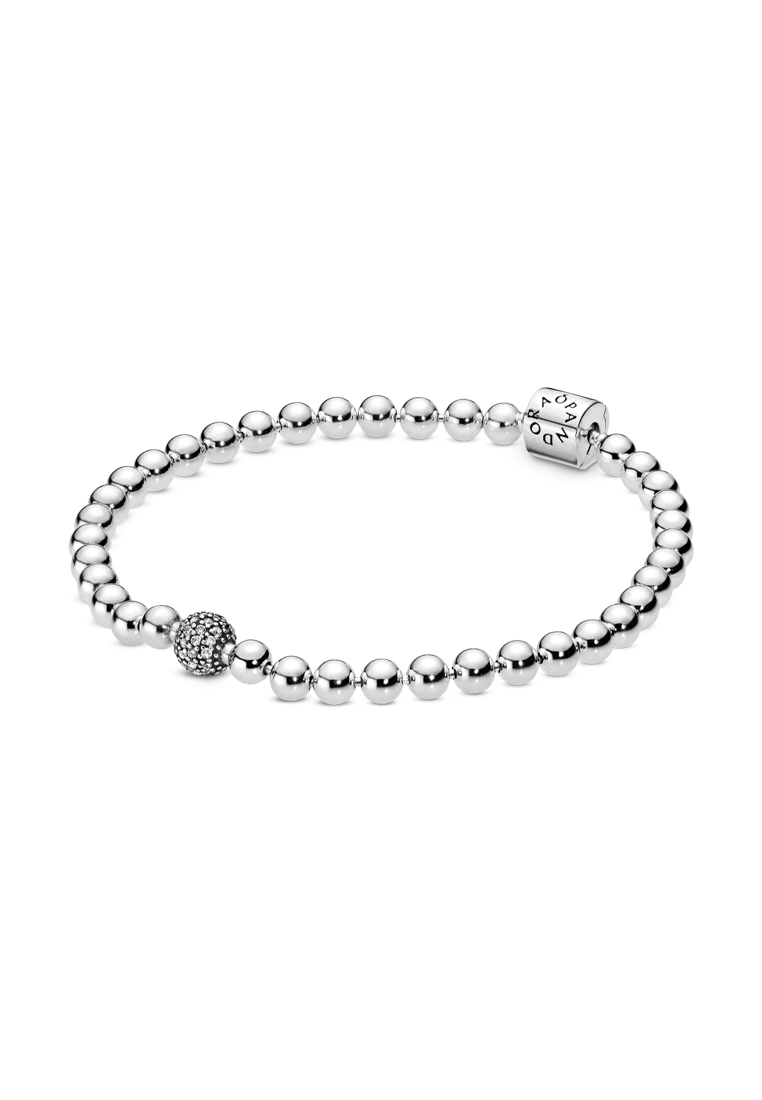 PANDORA Pandora Beads & Pavé Bracelet