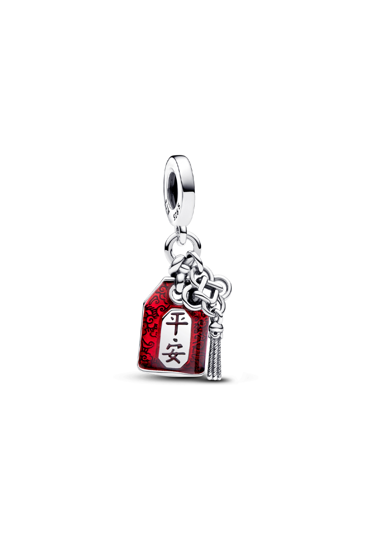 PANDORA Pandora Lucky Amulet Double Dangle Charm