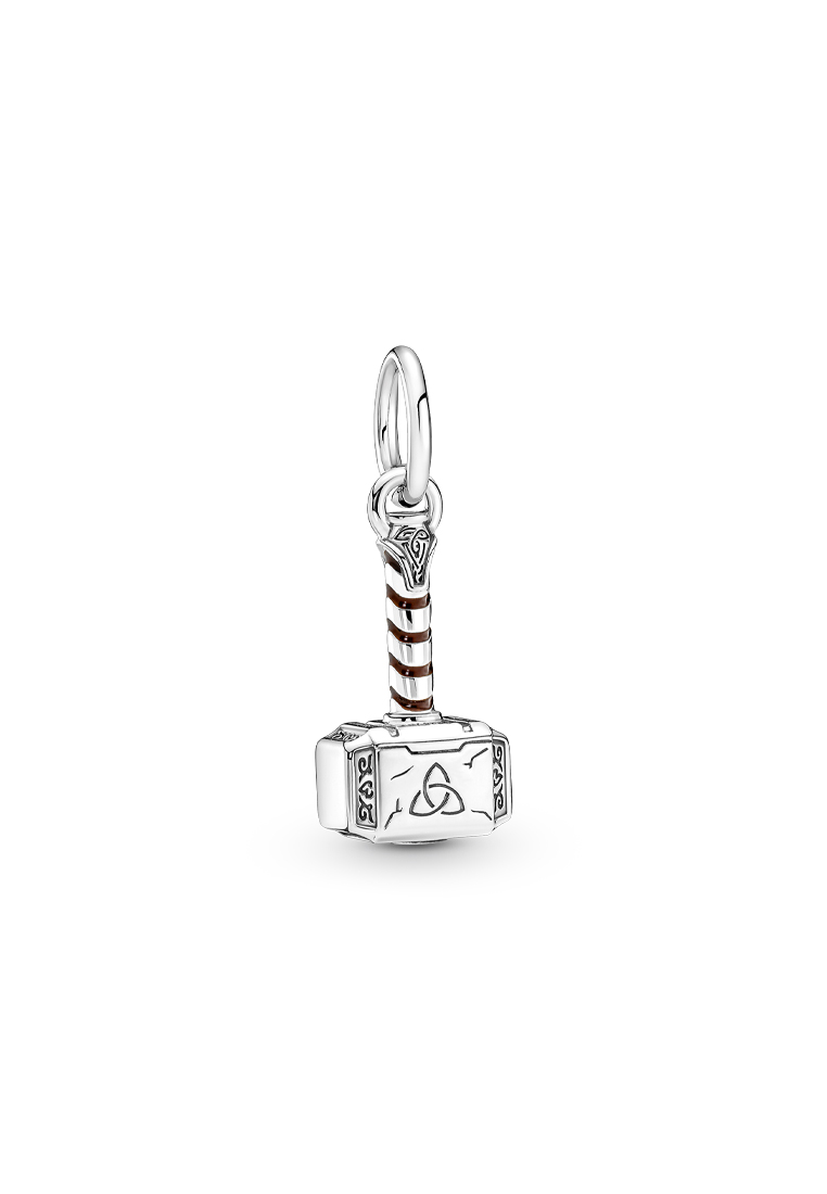 PANDORA Pandora x Marvel The Avengers Thor's Hammer Dangle Charm