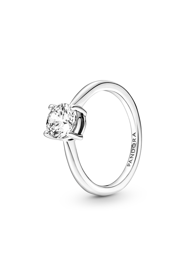 PANDORA Pandora Sparkling Solitaire Ring