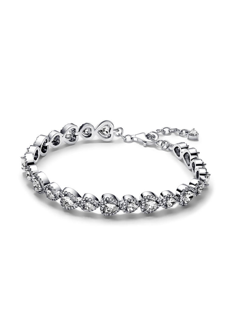 PANDORA Pandora Halo Hearts Bracelet
