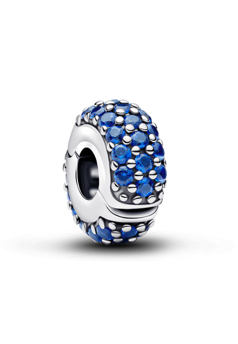PANDORA Pandora Royal Blue Stone Clip Charm