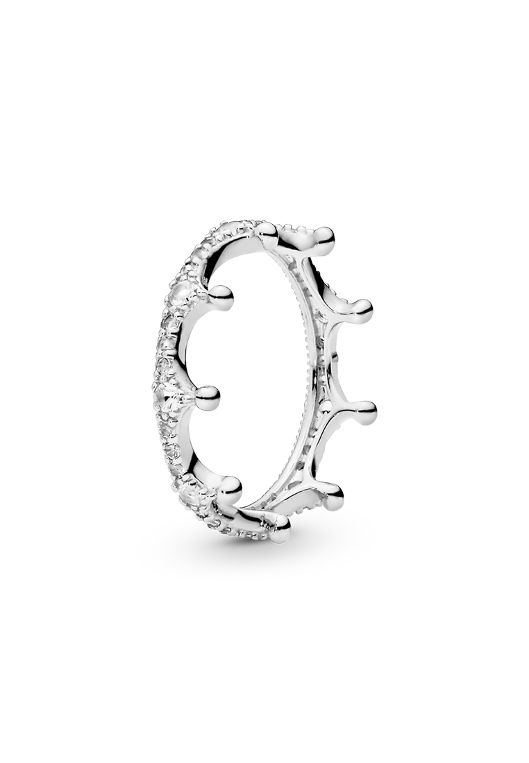 PANDORA Pandora Clear Sparkling Crown Ring