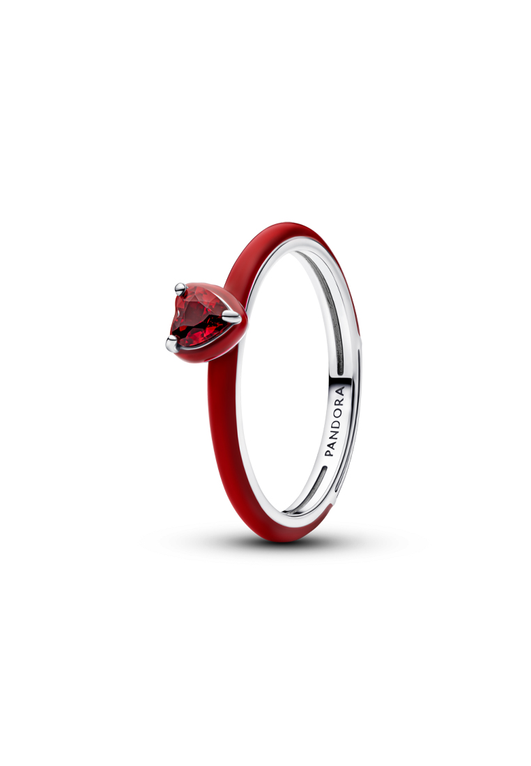 PANDORA Pandora Red Chakra Heart Ring