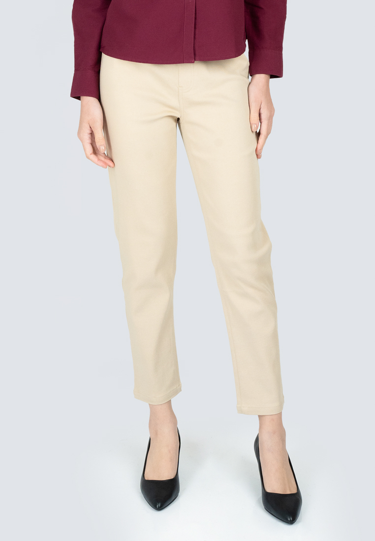 POLO HAUS Polo Haus - Women’s Slim Fit Stretch Long Pants WBLP004