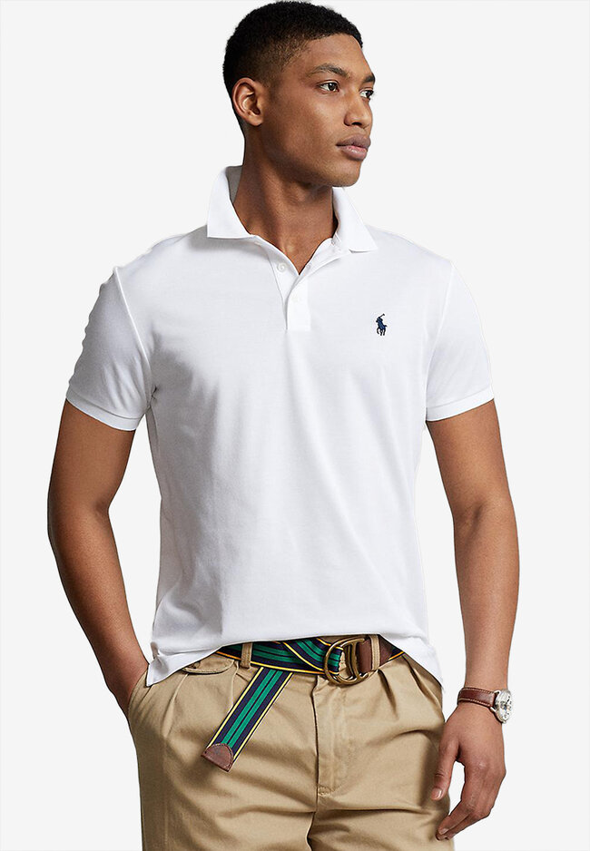 mens white ralph lauren shirt