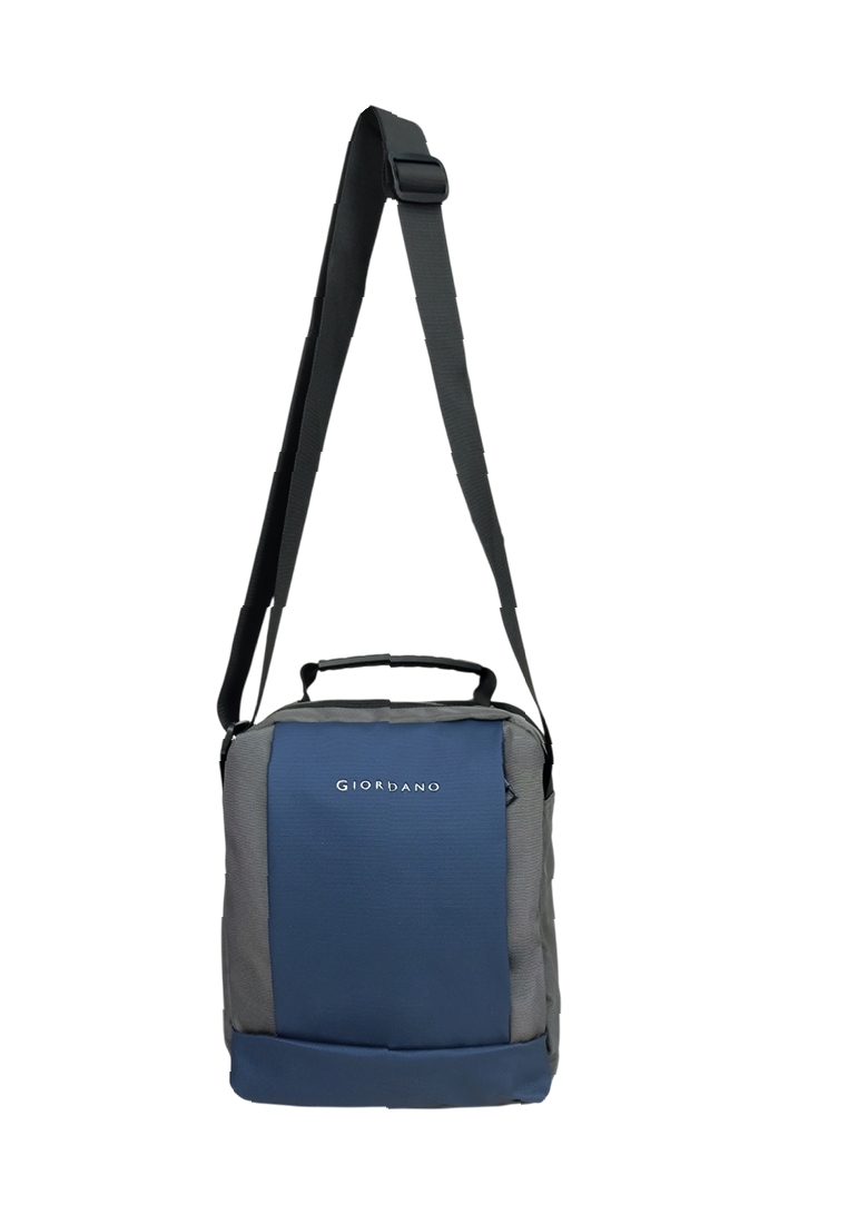 Poly-Pac Giordano By Poly Pac 11" Premium Quality Canvas Sling Bag Shoulder Bag Men Bag - GM8404