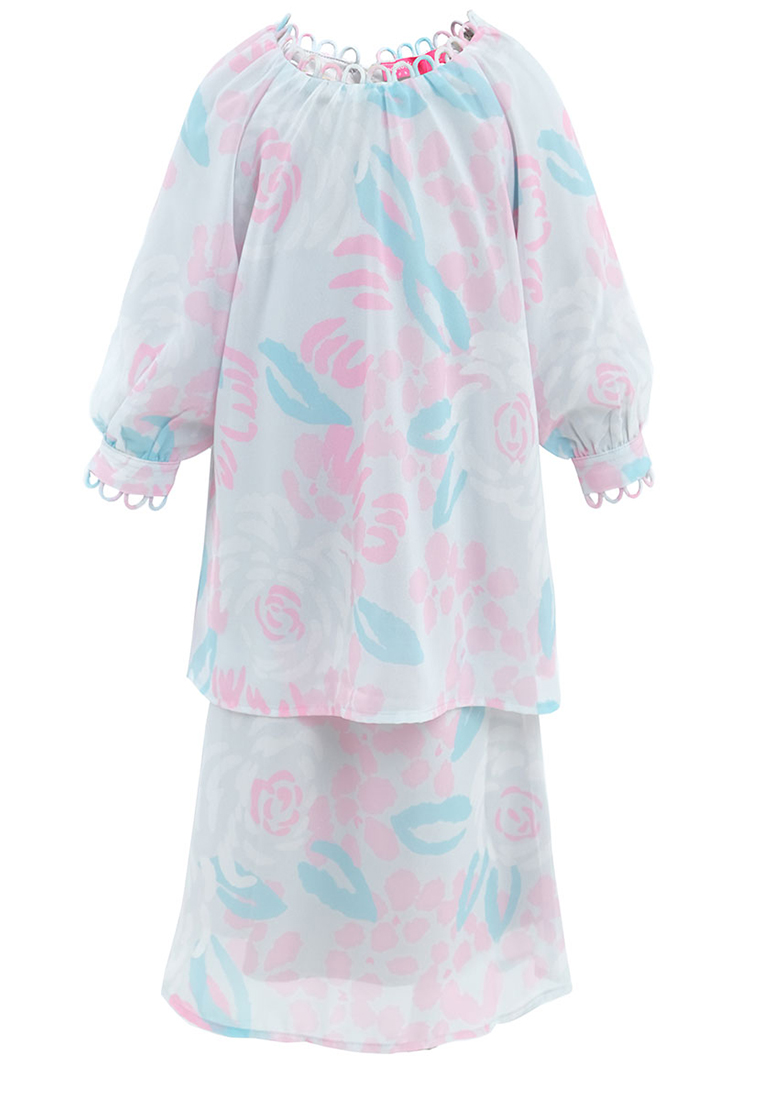 POPLOOK KIDS Rusila Set - Grey Rose Art