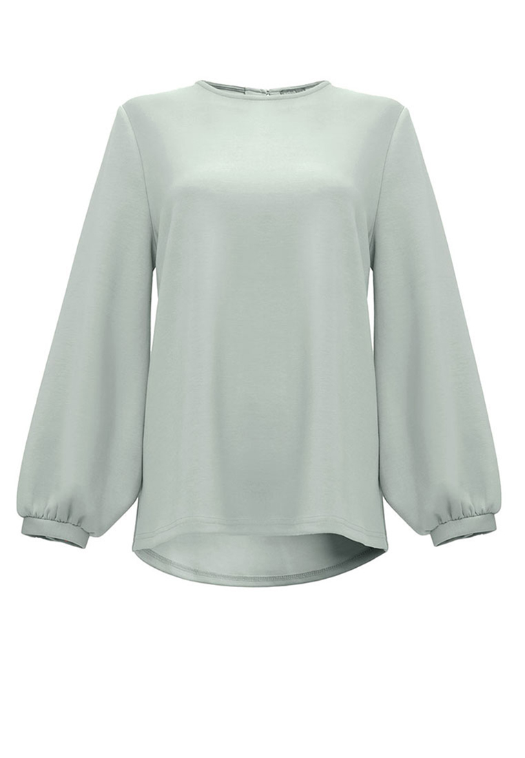 POPLOOK Shenton Bishop Sleeve Blouse - Dewkist