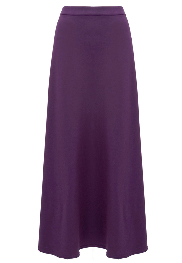 POPLOOK Cassety A-Line Skirt 2.0 - Eggplant