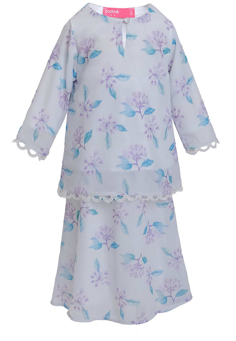 POPLOOK KIDS Aurora Set - Off White Ixora