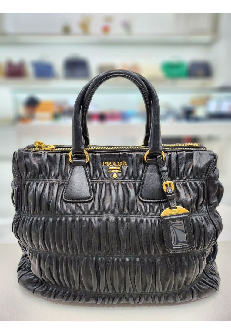 Prada Pre-Loved Napa Gofer Tote Bag