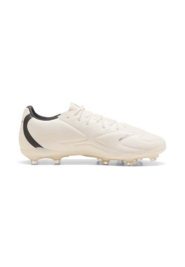 PUMA Unisex KING 20 MATCH FG/AG Football Boots (Beige)