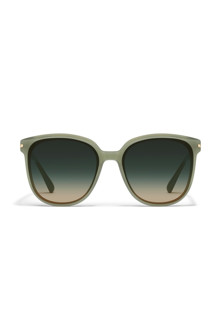 QUAY Rent Free Sunglasses - Jade/Palm Taupe