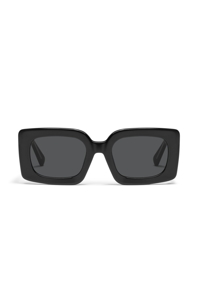 QUAY QUAY Talk Show Sunglasses - Black/Smoke