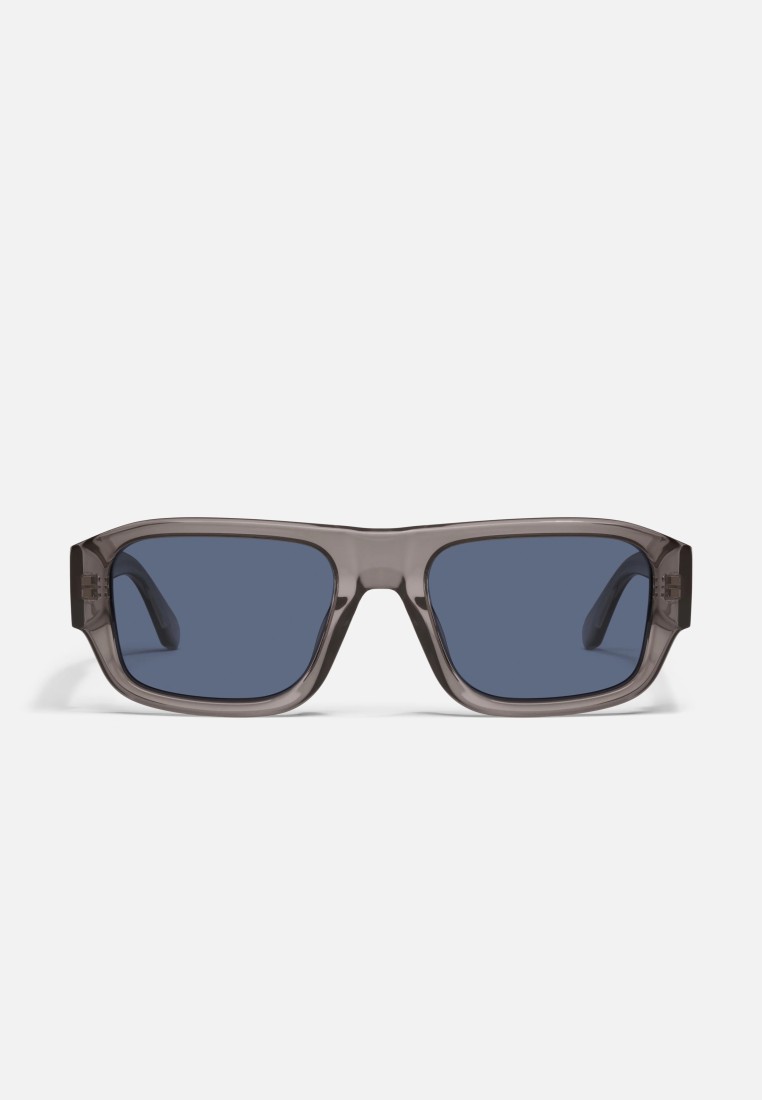 QUAY Night Cap Sunglasses - Grey/Navy Polarized