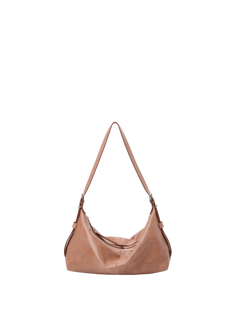 RABEANCO ALLEGRA Demi Hobo Demi Bag - Distressed Russet