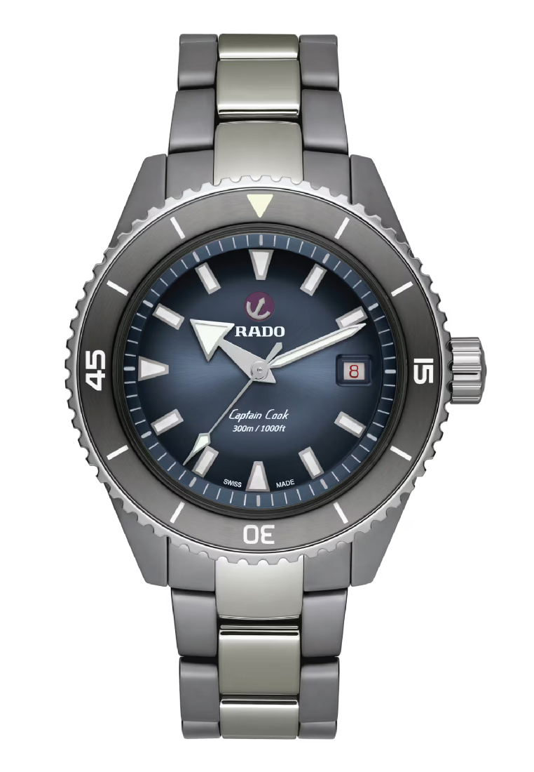 Rado Rado Captain Cook High-Tech Ceramic Diver Stainless Steel Men Watch R32144202