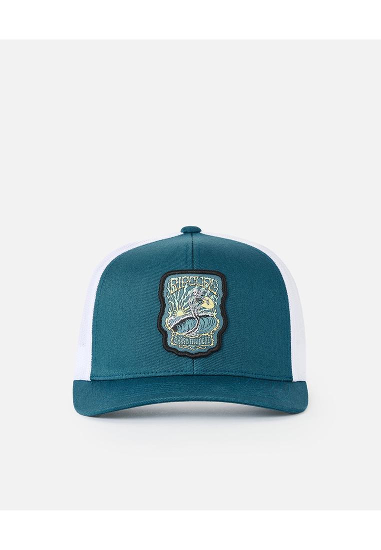 Rip Curl Men Custom Badge Trucker 1LJMHE-DUSTY JADE