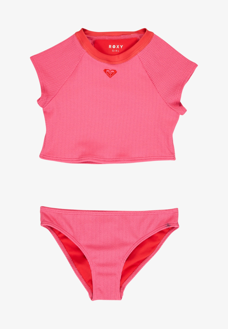 Roxy Girls 8-16 Aruba Rash Vest Set