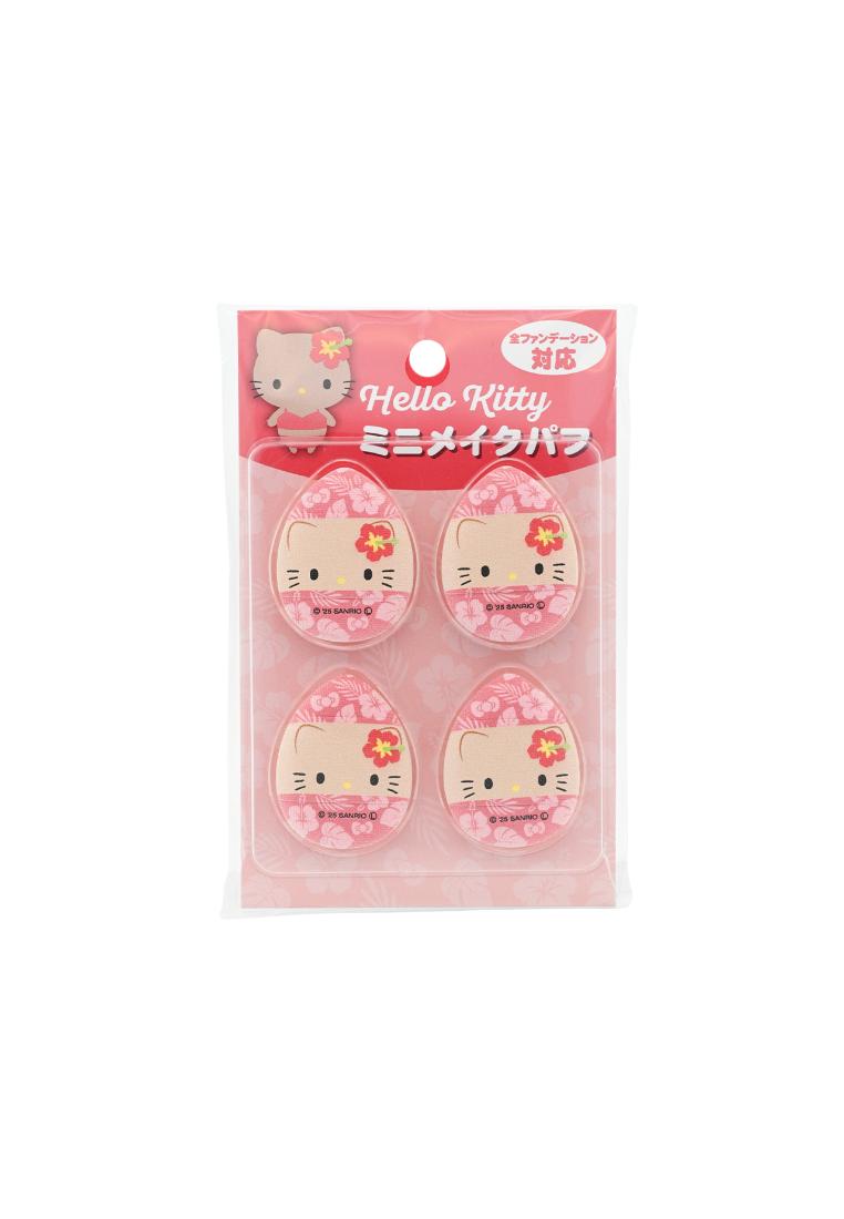Sanrio Sanrio Hello Kitty Mini Make Up Puff (Tanned)(Red)(4pcs)